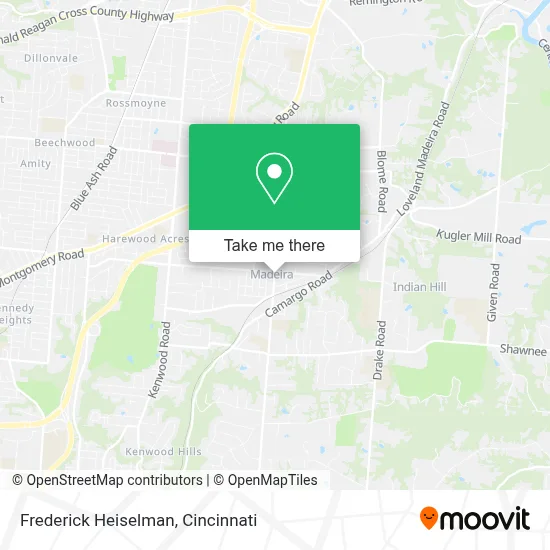 Frederick Heiselman map