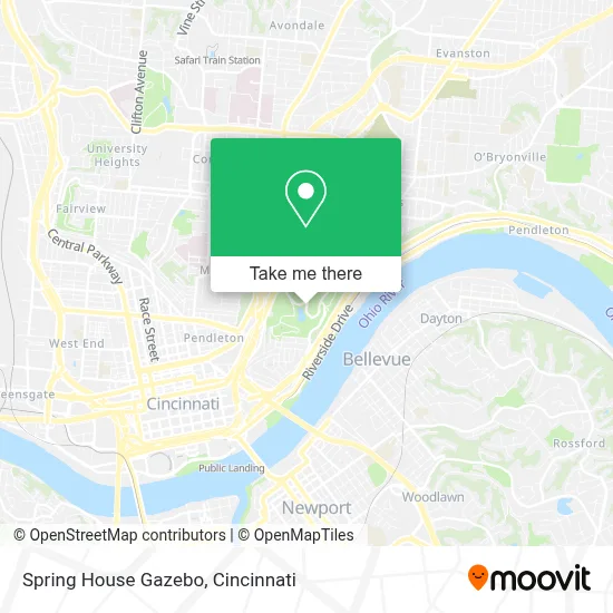 Spring House Gazebo map