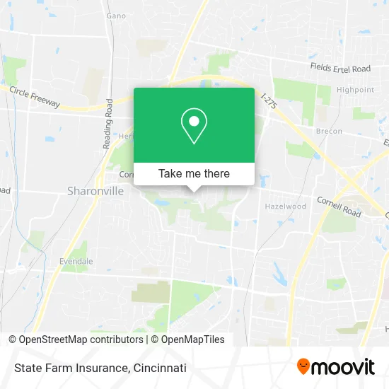 State Farm Insurance map