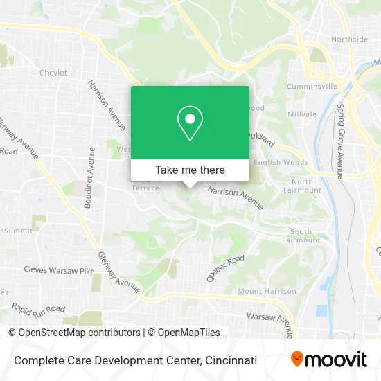 Complete Care Development Center map