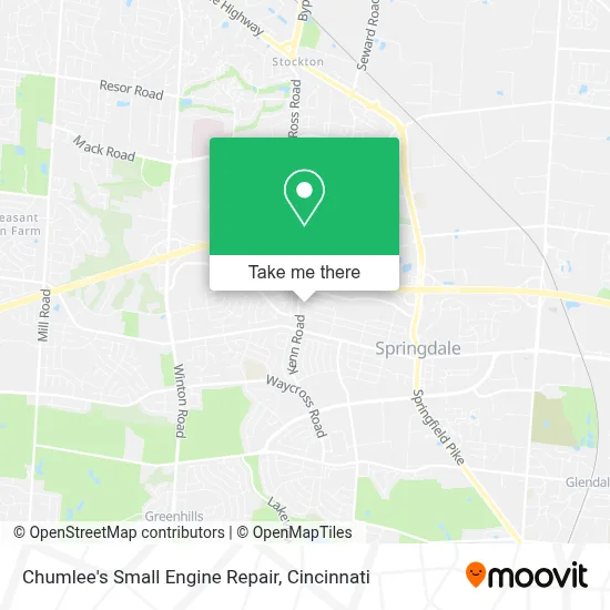 Chumlee's Small Engine Repair map