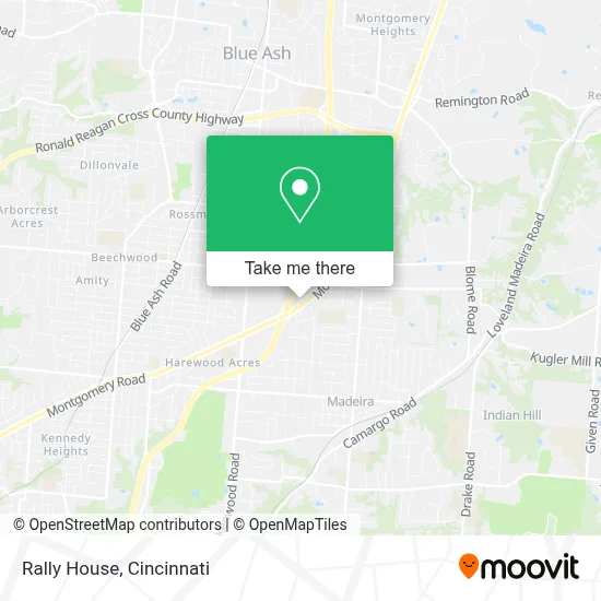 Rally House map