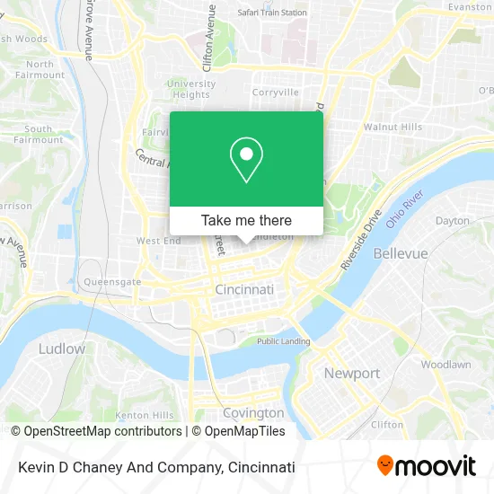 Kevin D Chaney And Company map
