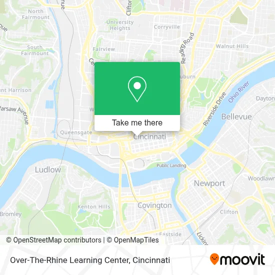 Over-The-Rhine Learning Center map