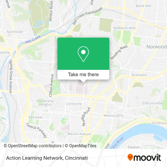 Action Learning Network map
