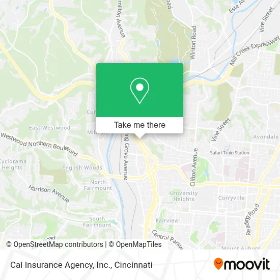 Cal Insurance Agency, Inc. map
