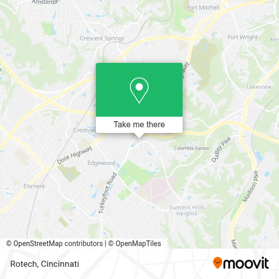 Rotech map