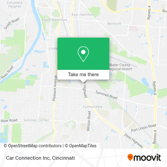 Car Connection Inc map