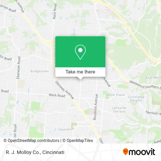 R. J. Molloy Co. map