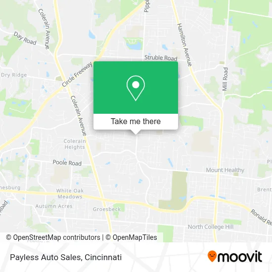 Payless Auto Sales map