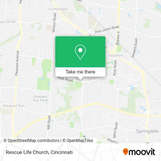 Rescue Life Church map