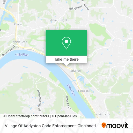 Village Of Addyston Code Enforcement map