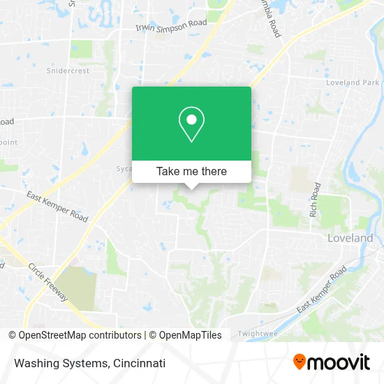 Washing Systems map