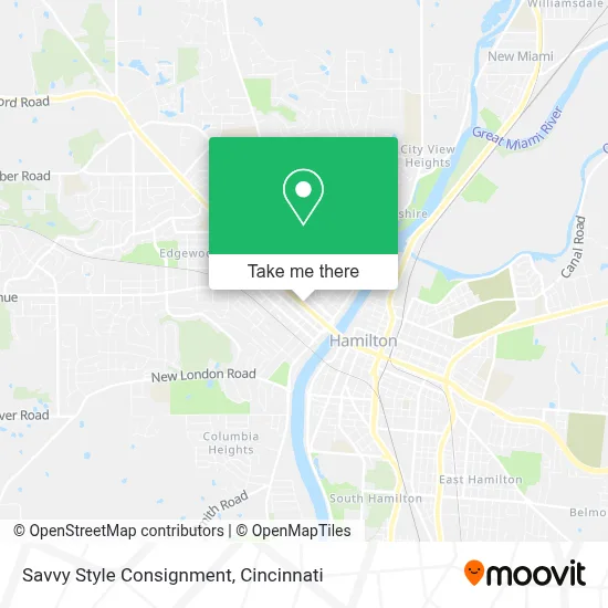 Savvy Style Consignment map