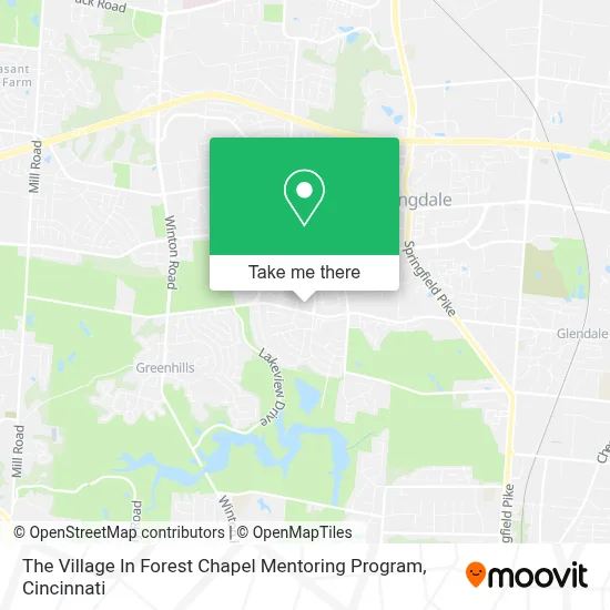 The Village In Forest Chapel Mentoring Program map