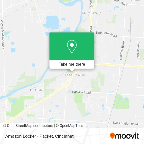 Amazon Locker - Packet map