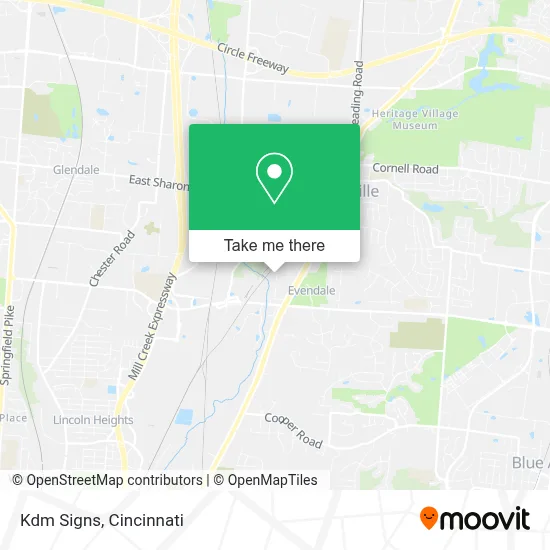 Kdm Signs map
