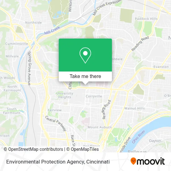 Environmental Protection Agency map