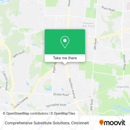 Comprehensive Substitute Solutions map