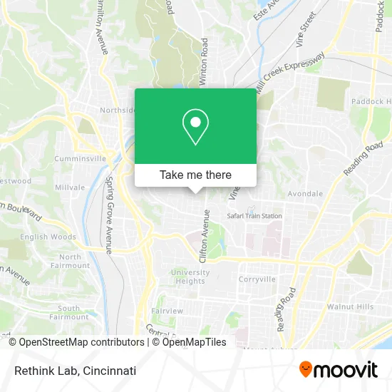 Rethink Lab map