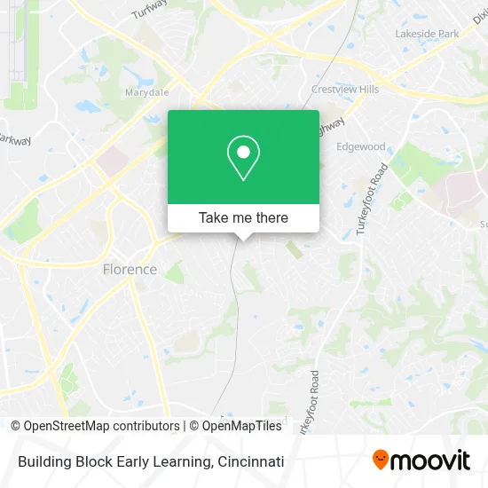 Building Block Early Learning map