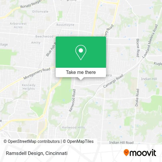Ramsdell Design map