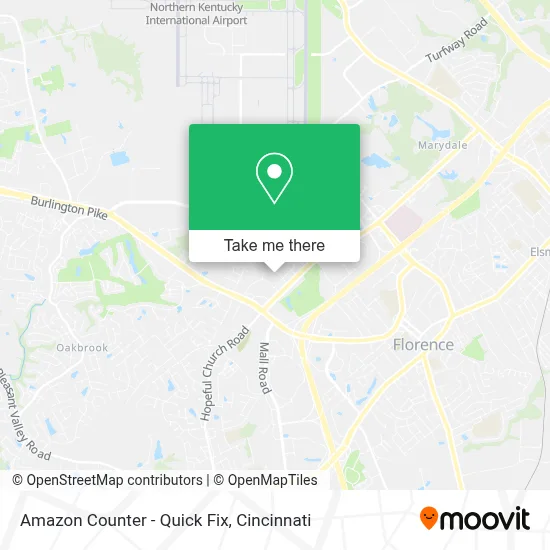 Amazon Counter - Quick Fix map