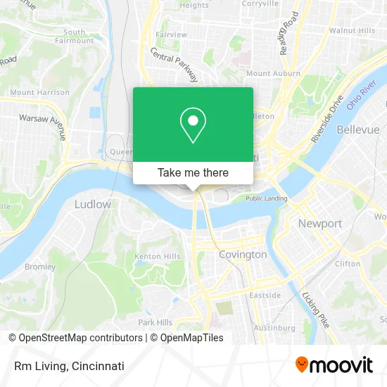 Rm Living map