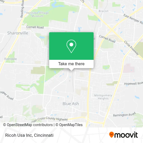 Ricoh Usa Inc map
