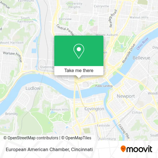 European American Chamber map