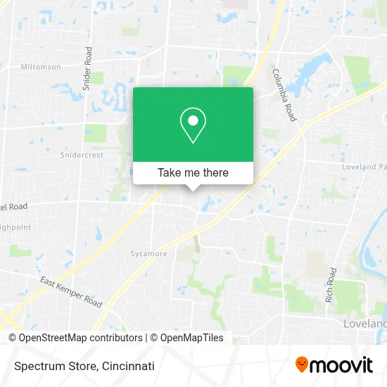 Spectrum Store map