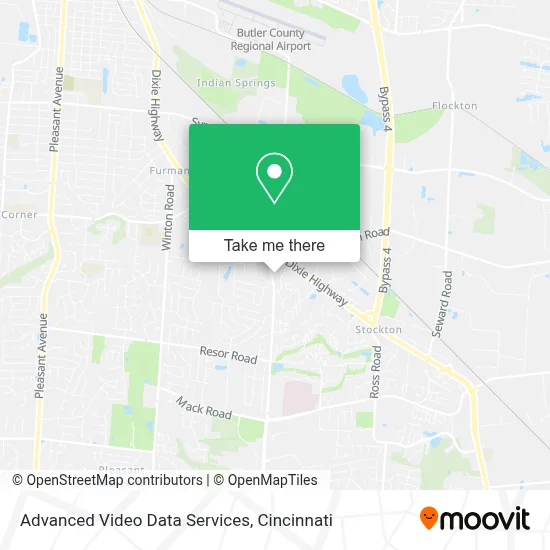 Advanced Video Data Services map