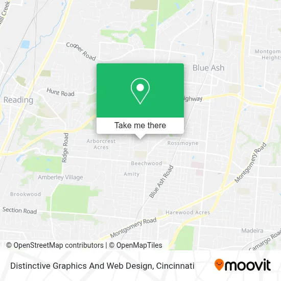Distinctive Graphics And Web Design map
