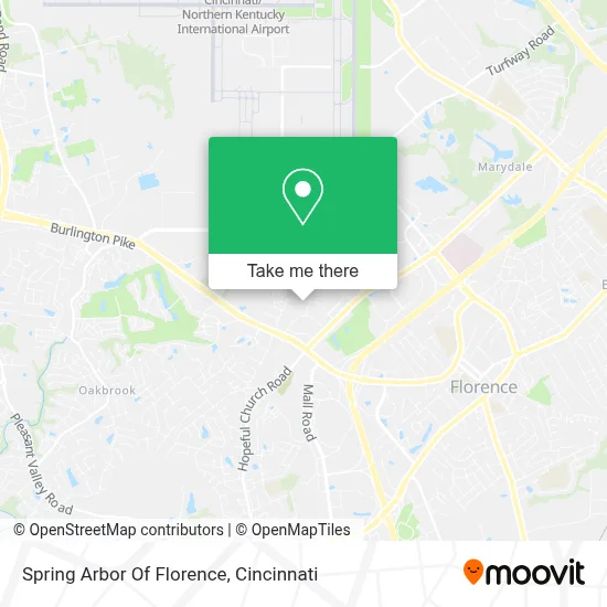 Spring Arbor Of Florence map