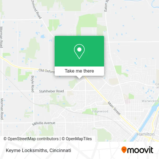 Keyme Locksmiths map
