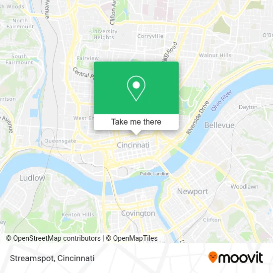 Streamspot map