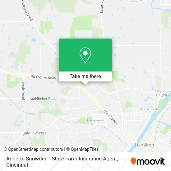 Annette Snowden - State Farm Insurance Agent map