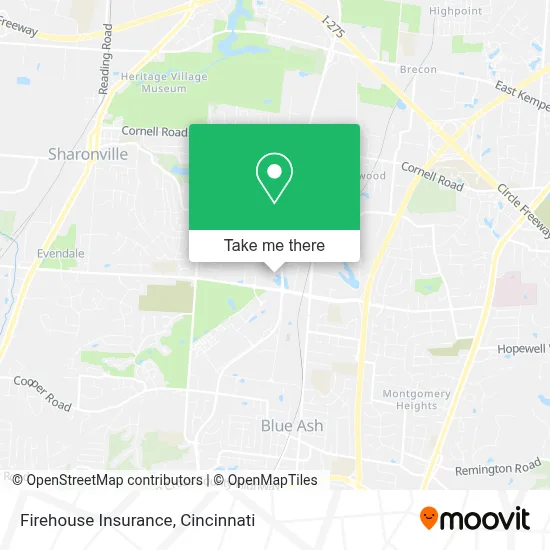 Firehouse Insurance map