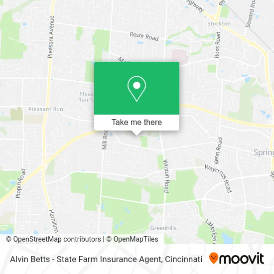 Alvin Betts - State Farm Insurance Agent map