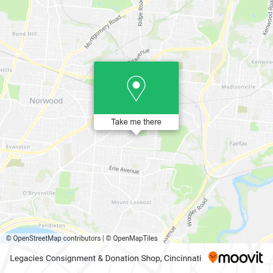 Legacies Consignment & Donation Shop map