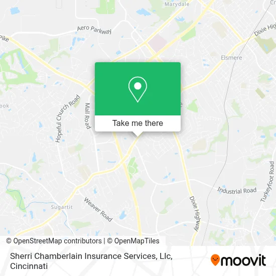 Sherri Chamberlain Insurance Services, Llc map