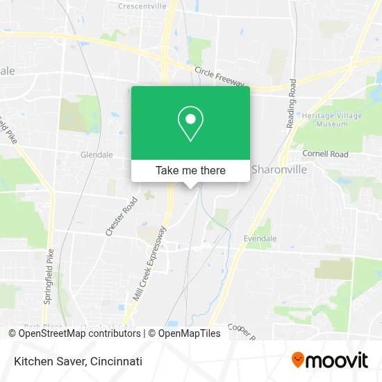 Kitchen Saver map