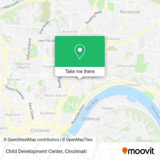 Child Development Center map