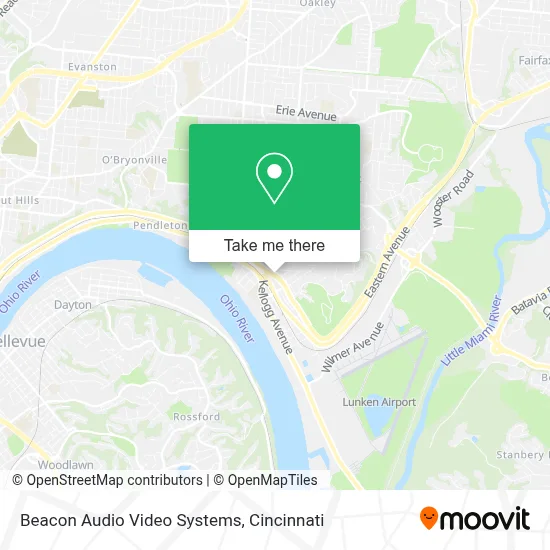Beacon Audio Video Systems map