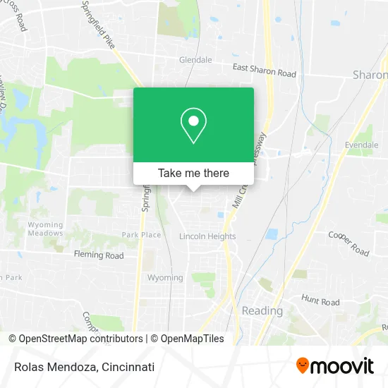 Rolas Mendoza map