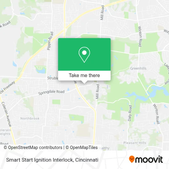 Smart Start Ignition Interlock map