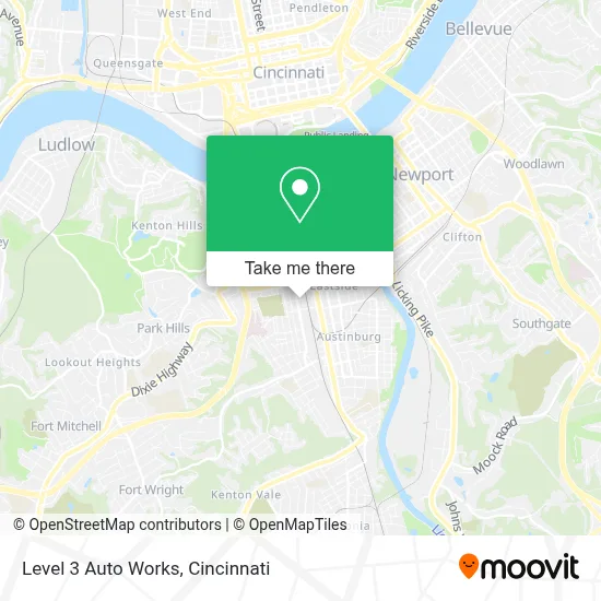 Level 3 Auto Works map