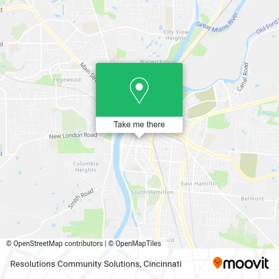 Resolutions Community Solutions map