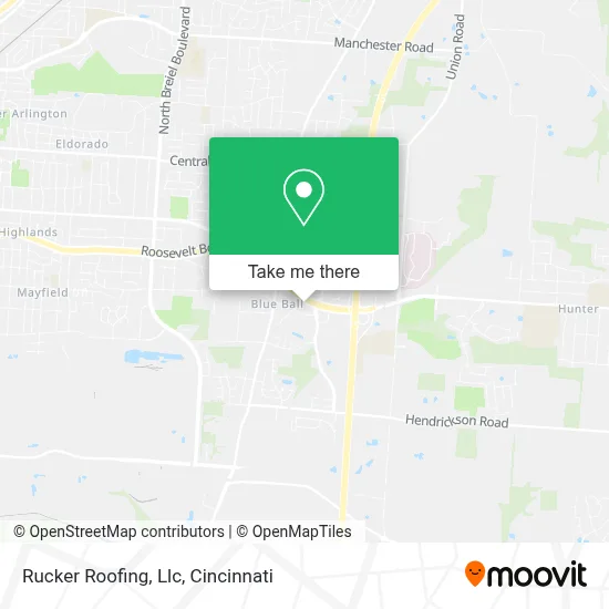 Rucker Roofing, Llc map