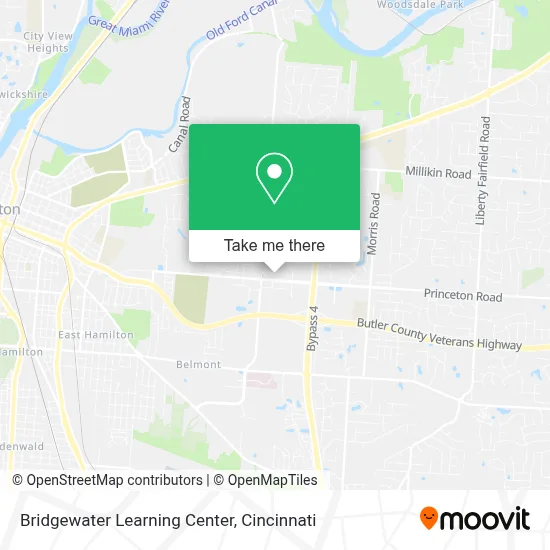 Bridgewater Learning Center map